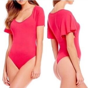 Free People Byron Ribbed Body Suit